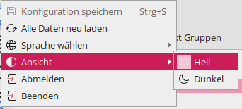 Das Datei-Menü profitiert von neuen Icons